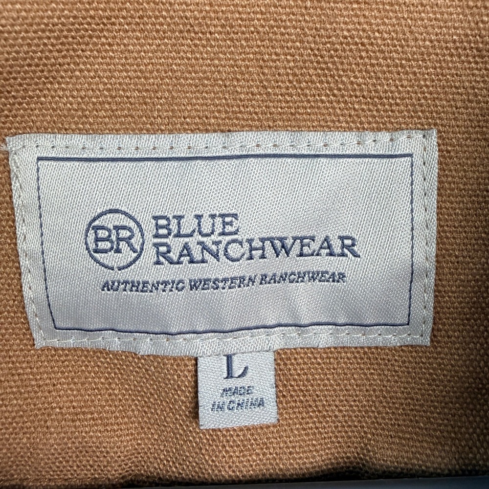 Blue Ranchwear Canvas Jacket Large‎ Rust New With Tags - Picture 3 of 10